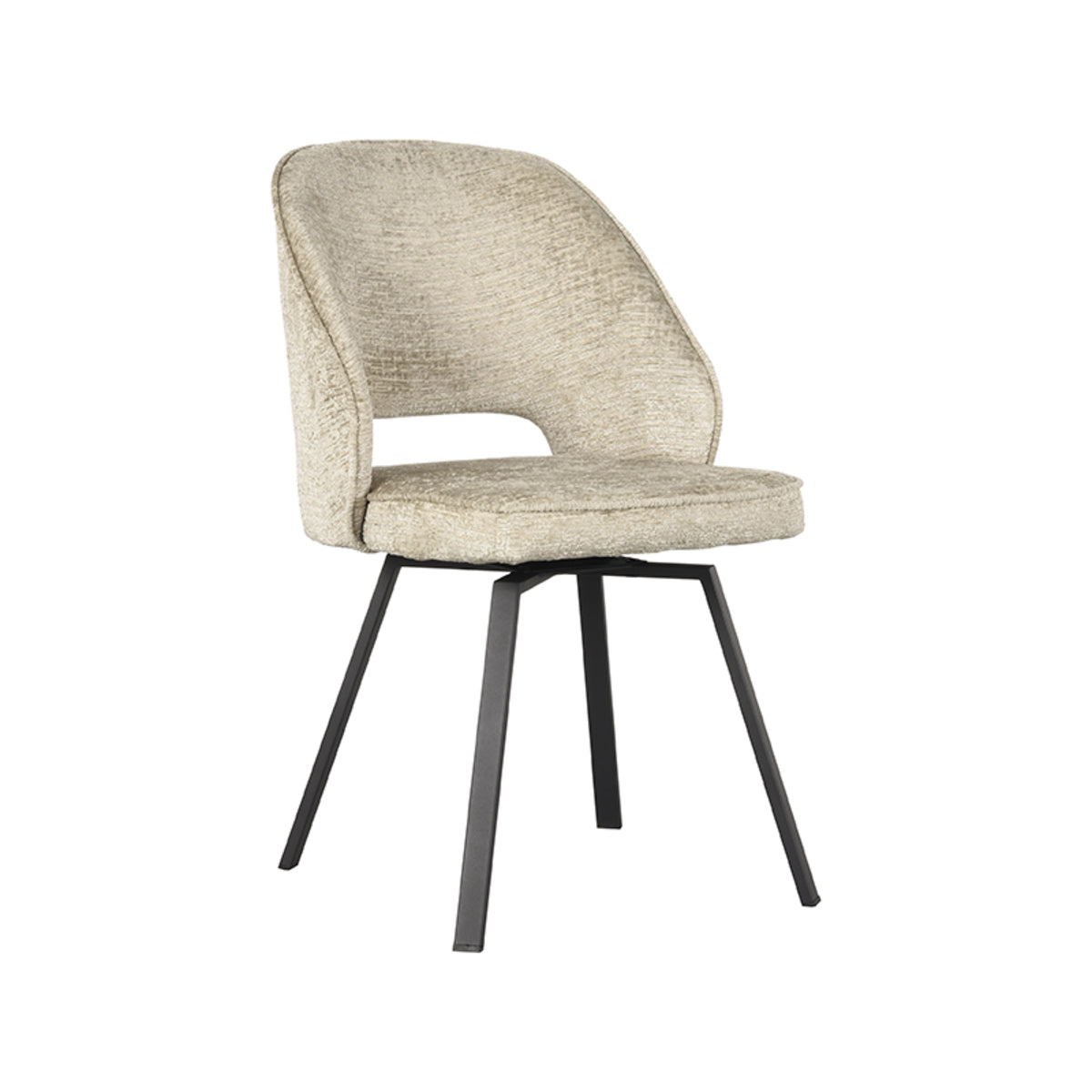 LABEL51 Eetkamerstoel Lewis – luxe en sfeervol